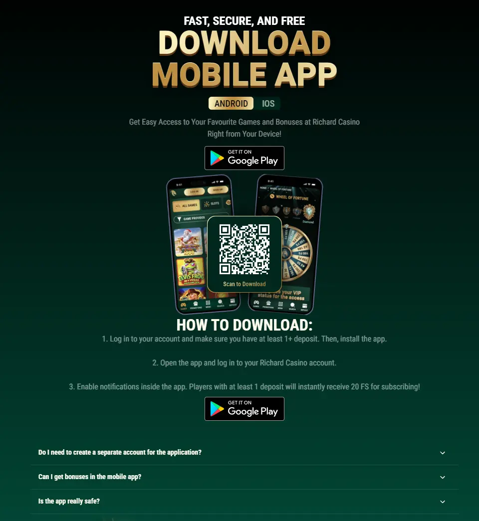 Richard Casino app