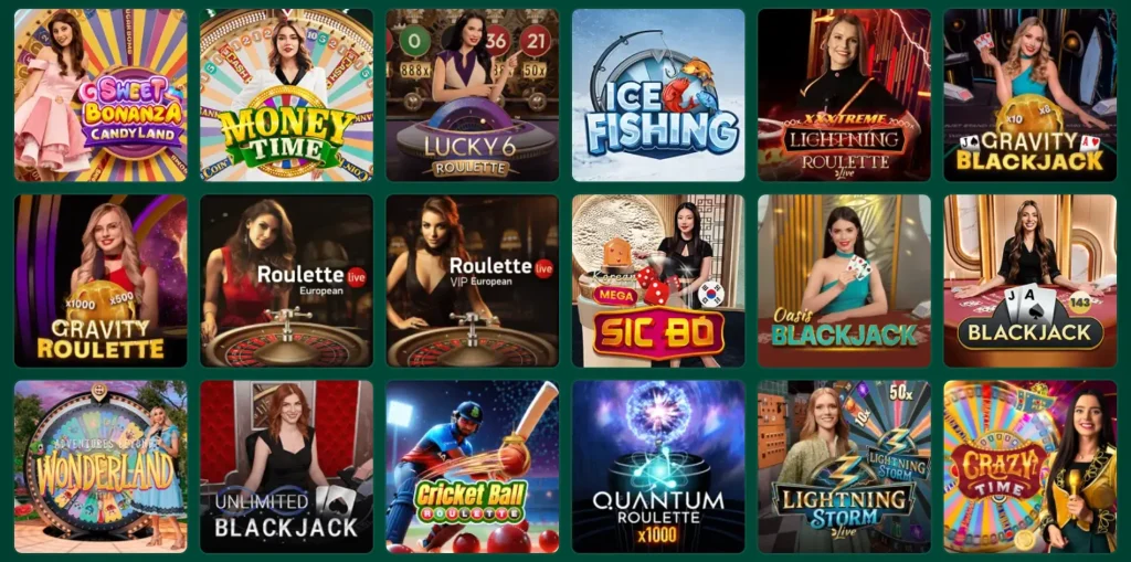 Richard Casino live games